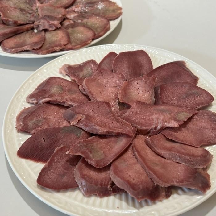 

Peno_Hay Corned Tongue Homemade Kornet Lidah Sehat MSG-Free Lembut Juicy Tanpa Pengawet 400 gram