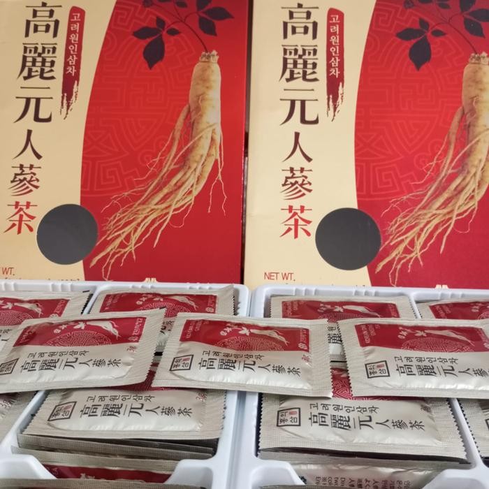 

Korean One Red Ginseng Tea Korea 3 Gr Per Pcs