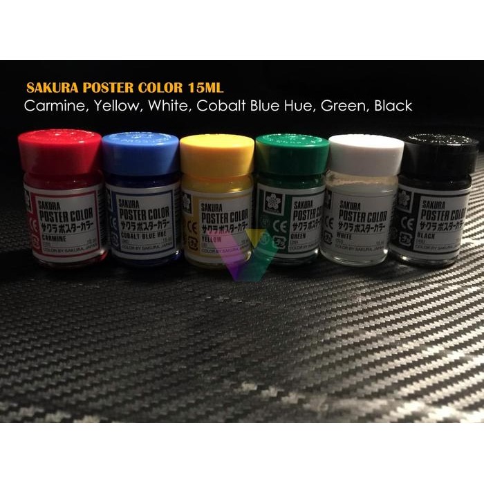 

TERBARU! Sakura poster color 15 ml - Cat Poster (satuan)