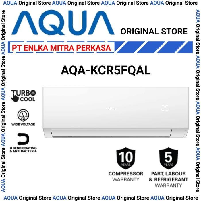 AC AQUA SPLIT 1/2 PK PROMO TERMURAH  / AC AQUA SANYO 0.5 PK