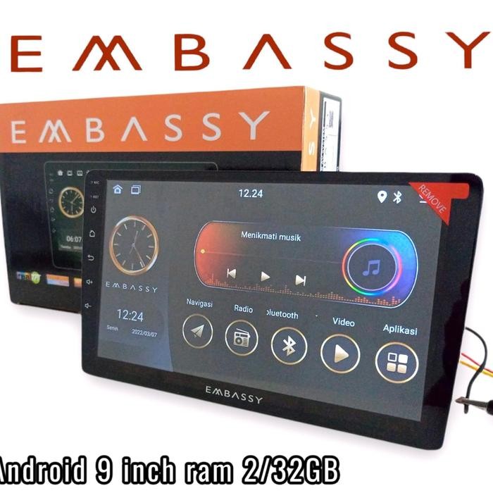 head unit tv mobil android Kijang LGX KAPSUL Super 9 inch ram 2/32