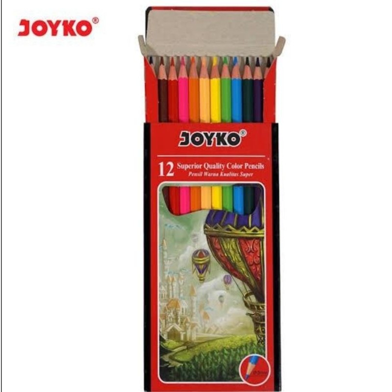 

(12 Lusin) Pensil Warna CP-100 Kartonan