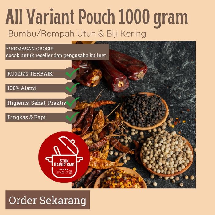 

(:(:(:(] Sari Bumbu Dapur Rempah Utuh Kering Kemasan Grosir 1kg