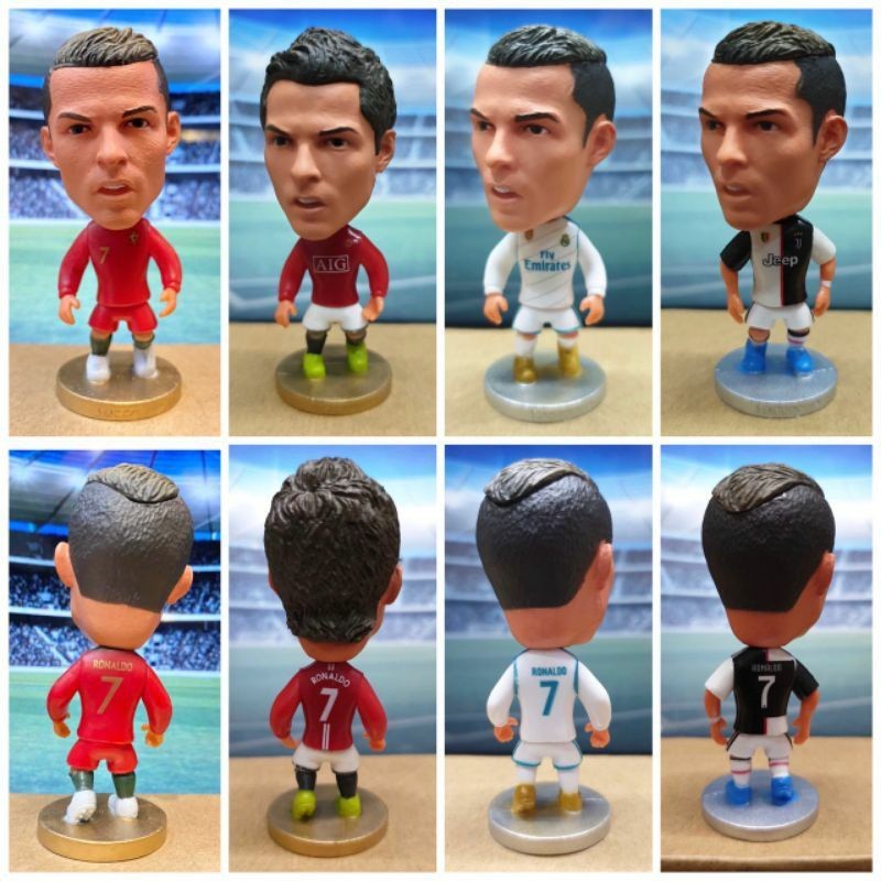 pemain Al nassr Ronaldo / Al nassr Chistiano Ronaldo / Miniatur pemain bola Al Nassr / Kodoto