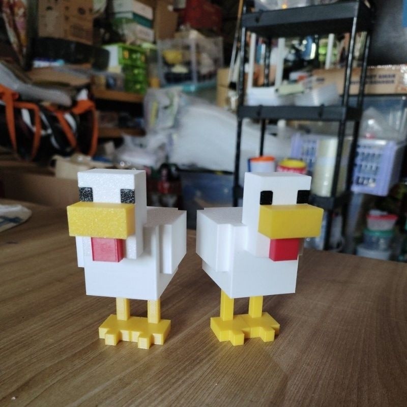 mainan minecraft chicken jockey, minecraft chicken jockey