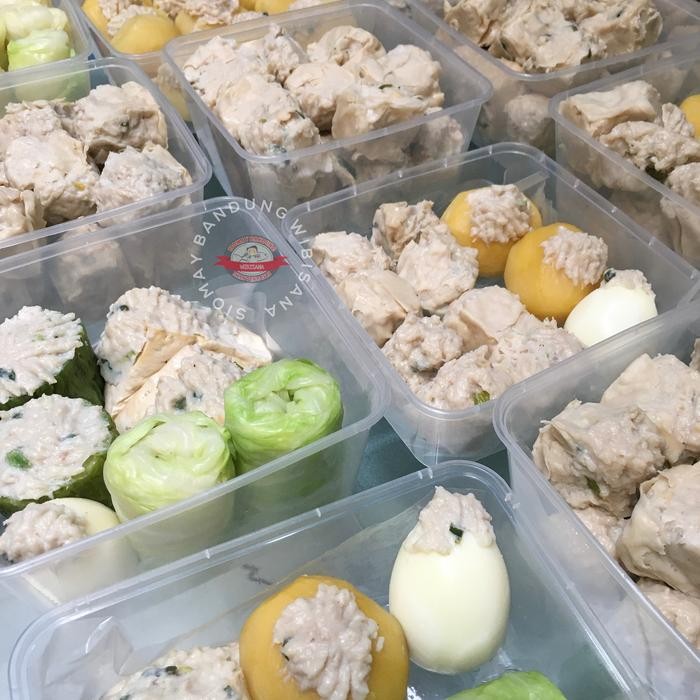 

BARANG TERLARIS Siomay Bandung Wibisana - Siomay, Tahu, Telur, Kentang, Kol, Pare
