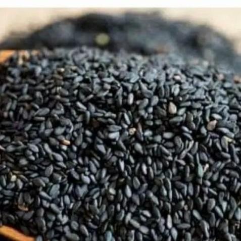 

terbaru !!! wijen hitam sangrai / black sesame seed roasted 1kg ready