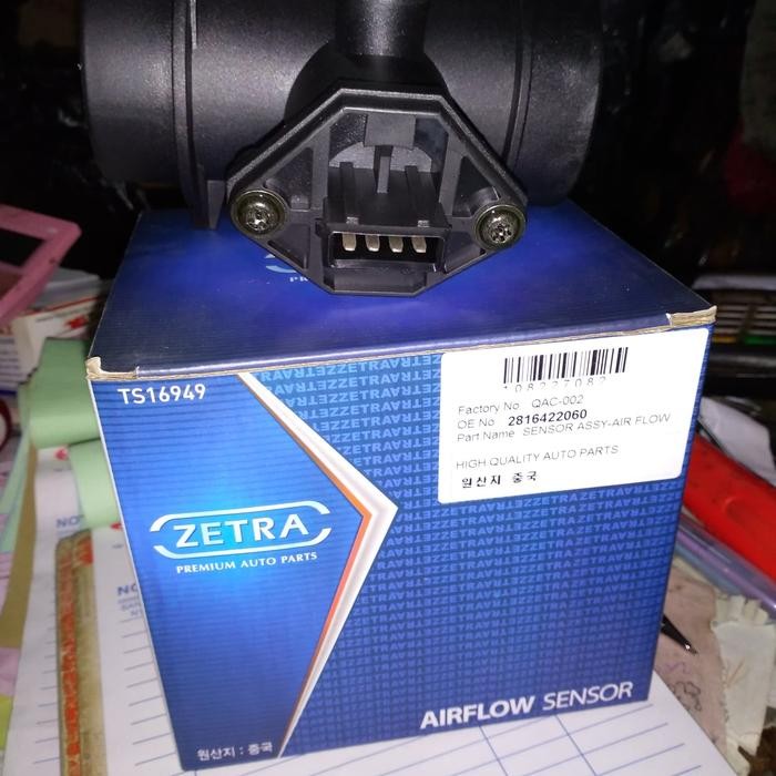 Hemat Sensor Air Flow Maf Sensor Hyundai Accent Bimantara Cakra 2816422060