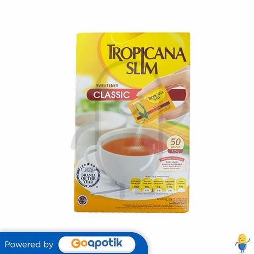

Tropicana Slim Classic Box 50 Sachet