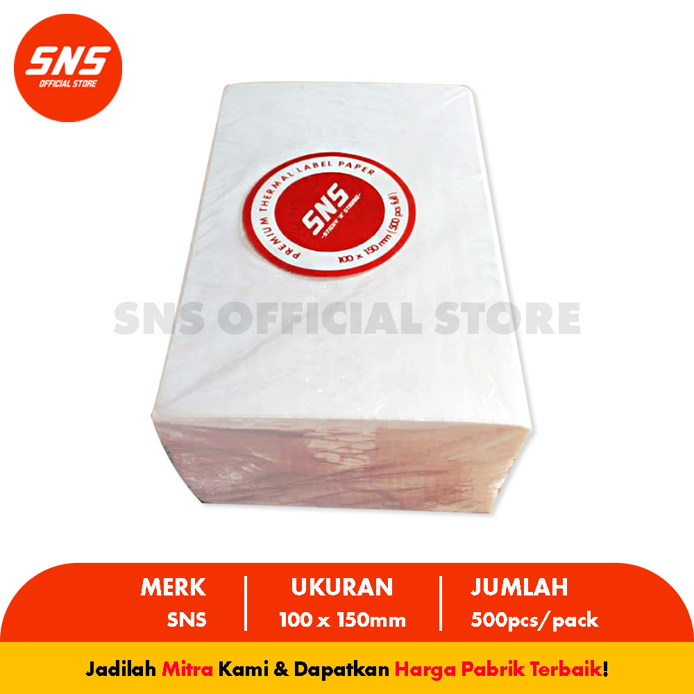 

LABEL / KERTAS / STICKER 100x150 mm A6 Lembar