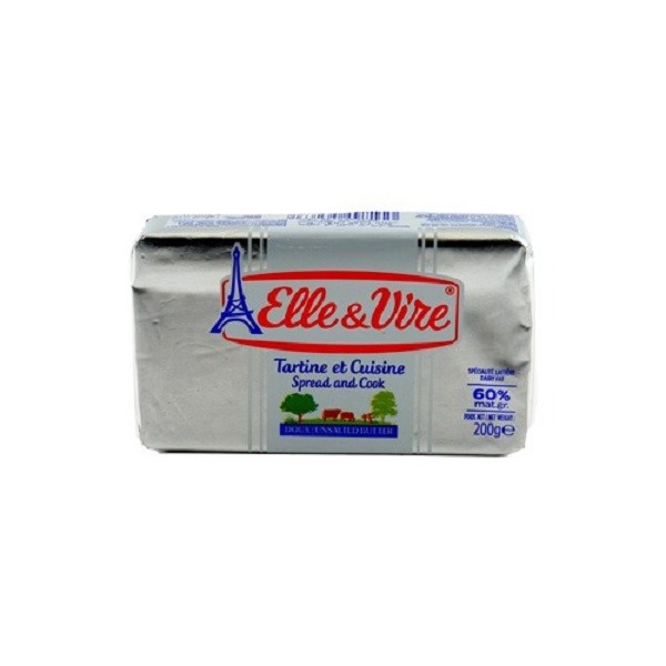 

E&V BUTTER UNSSALTED SP&COOK 60F 200G