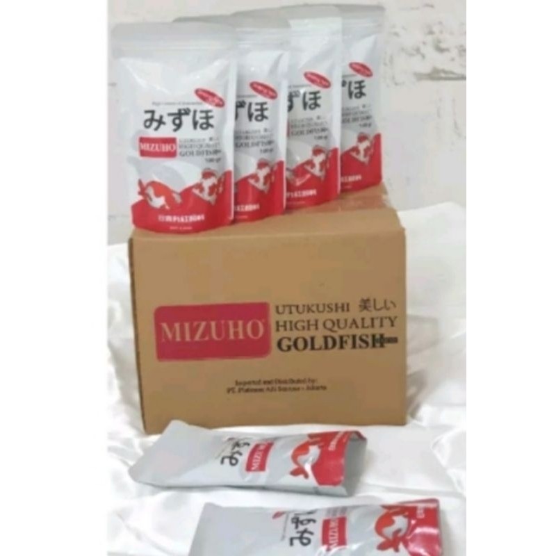 Mizuho goldfish pelet ikan koki 100g