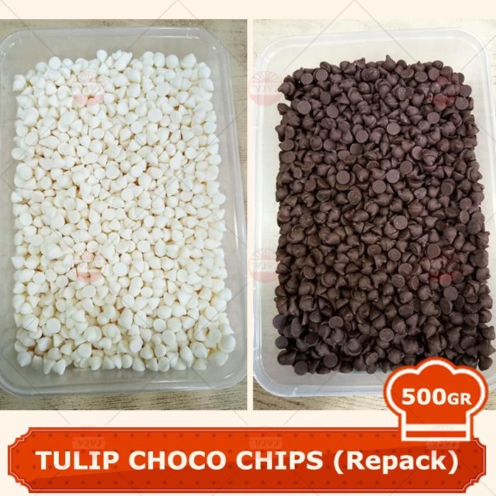 

Promo Terbatas Tulip Choco Chips 500Gr Repack