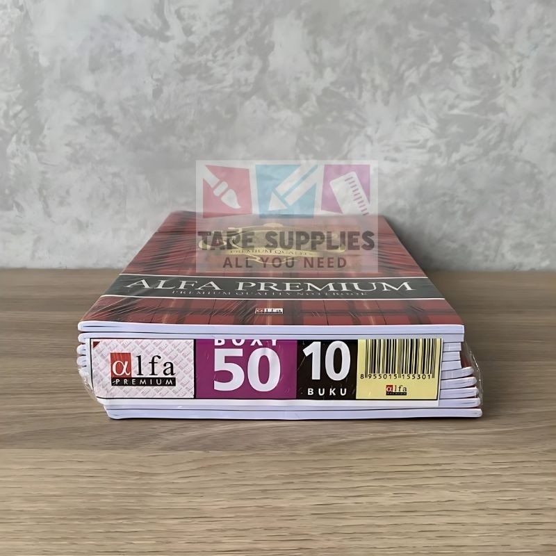 

Buku Tulis Alfa Campus 50 Lembar / Alfa Campus 36 Lembar (isi 10 pcs) Besar - Kecil