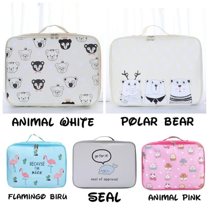 TimeToGo- Tas Travel Organizer / Koper Mini Tambahan / Tas Portable Travel Impor