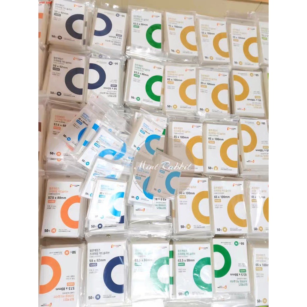 

Sharkbang 50Pcs/Lot Holo Card Sleeves 56X87Mm 70X100Mm Transparent Pp Kpop Holders For Postcards