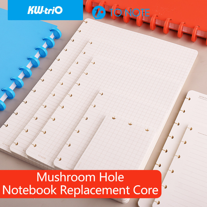 

Multiple Sizes Notebook Inner Page Loose Leaf Refill Paper Mushroom Hole Loose Leaf Core Replacement