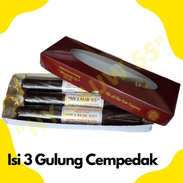 

Dodol Cempedak Asli NY.LAUW55 paket isi 3