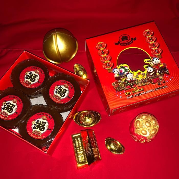 

kue china/dodol keranjang sin phing 1kg isi 4