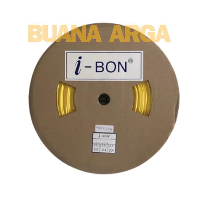 

Marker Tube Ibon 3.6 Untuk Kabel 1.5Mm Warna Hijau / Kuning / Putih #Gratisongkir