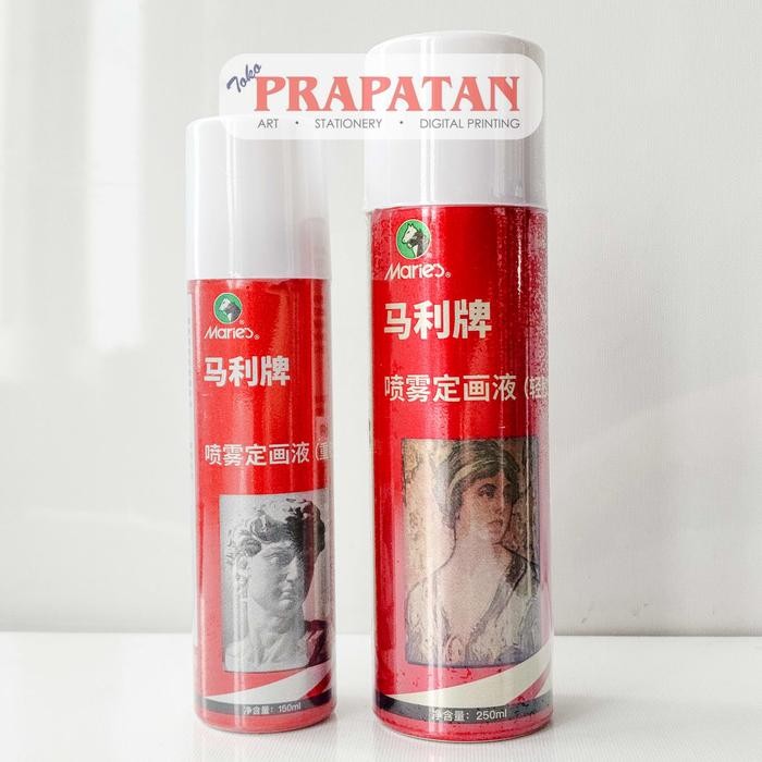 

Maries Fixative Aerosol Varnish Pastel Pencil Charcoal #Gratisongkir