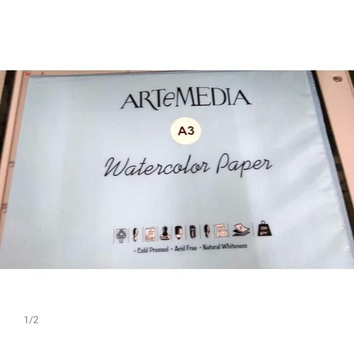 

Artemedia Water Color Paper A3 #Gratisongkir