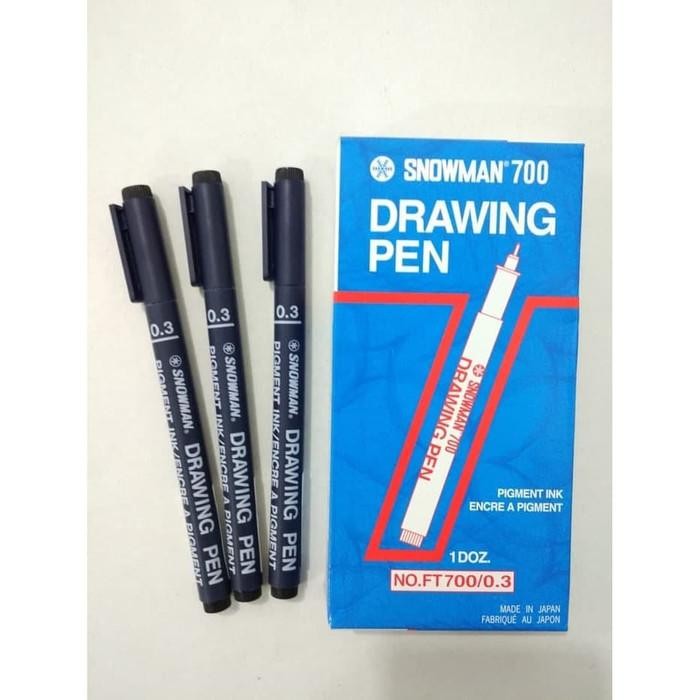 

Spidol Snowman Drawing Pen (10 Lusin) #Gratisongkir