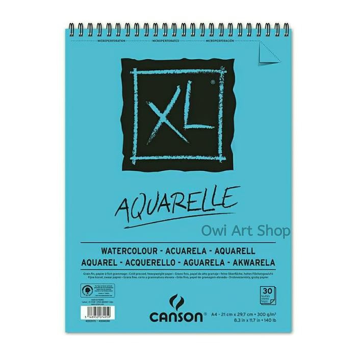 

Kertas Canson Xl Aquarelle A4 300 Gsm - 30 Lembar #Gratisongkir