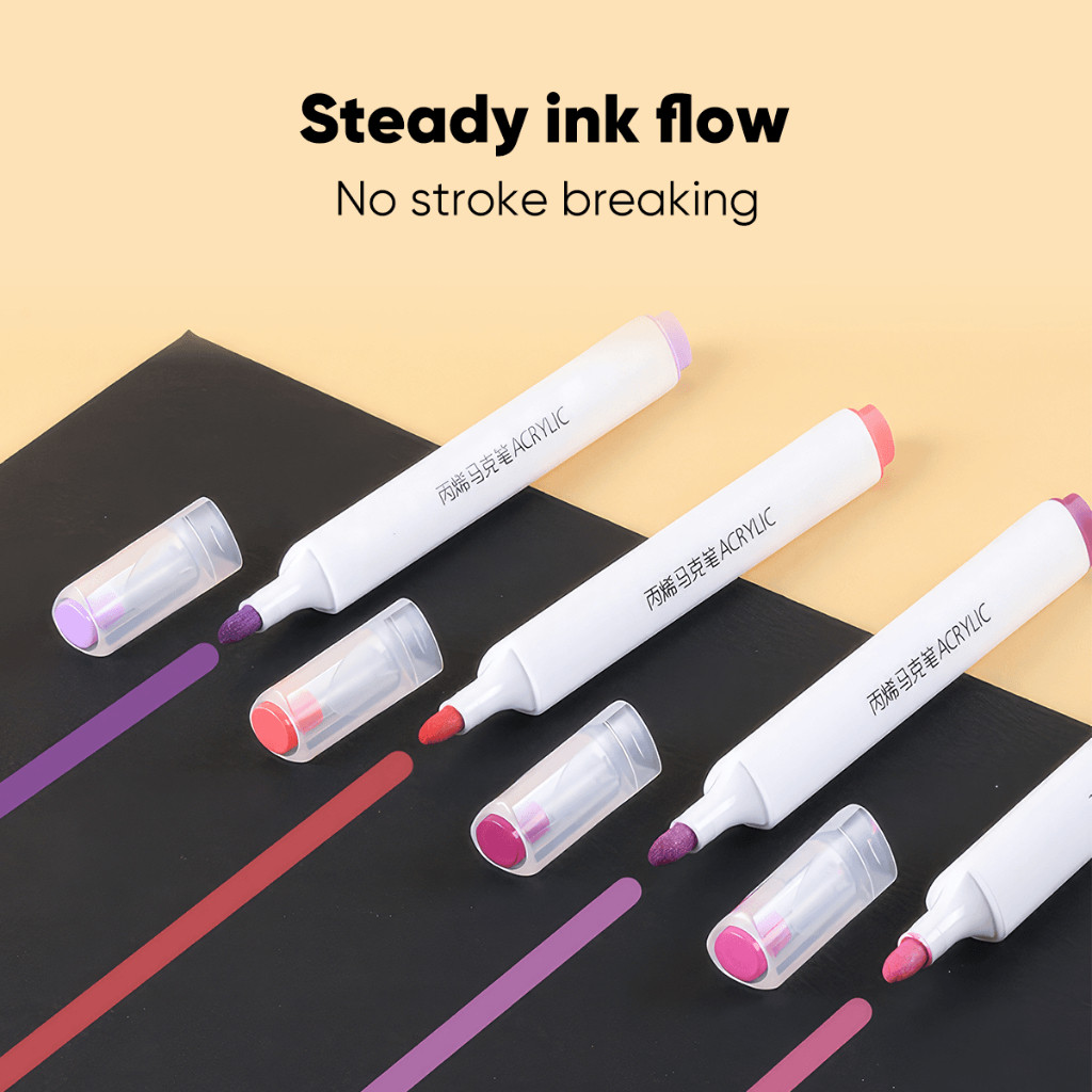 

Giorgione Acrylic Markers Set Spidol 12/24/36/48 Warnas G-AM-BS
