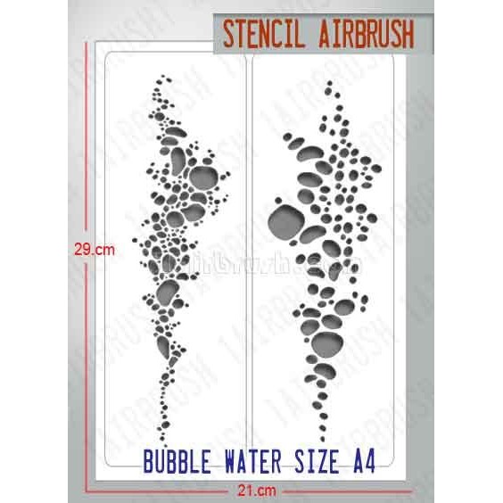 

Stencil Motif Bubble Water Sebagai Cetakan Gambar #Gratisongkir