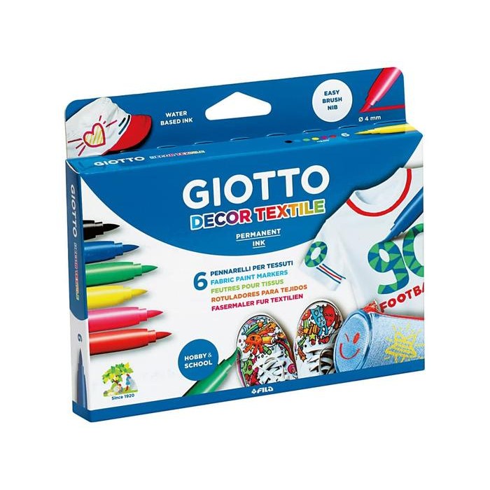 

Giotto Decor Textile Isi 6Pcs #Gratisongkir
