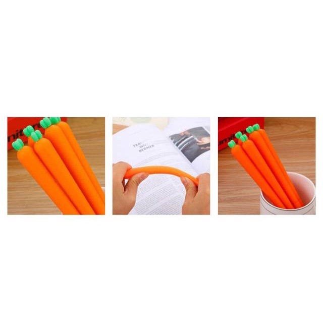 

MOKA 1 LUSIN PULPEN GEL MOTIF WORTEL / PULPEN AIR BENTUK WORTEL CARROT LUCU MKP21