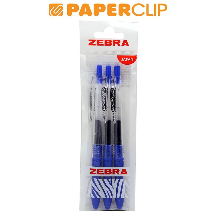 

BALLPOINT ZE KOKORO GEL 05 ISI 3 BLUE