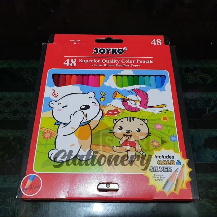 

Pensil Warna Joyko 48 Cp 48Pb #Gratisongkir