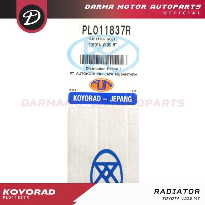 Radiator Koyorad Toyota Vios Manual MT