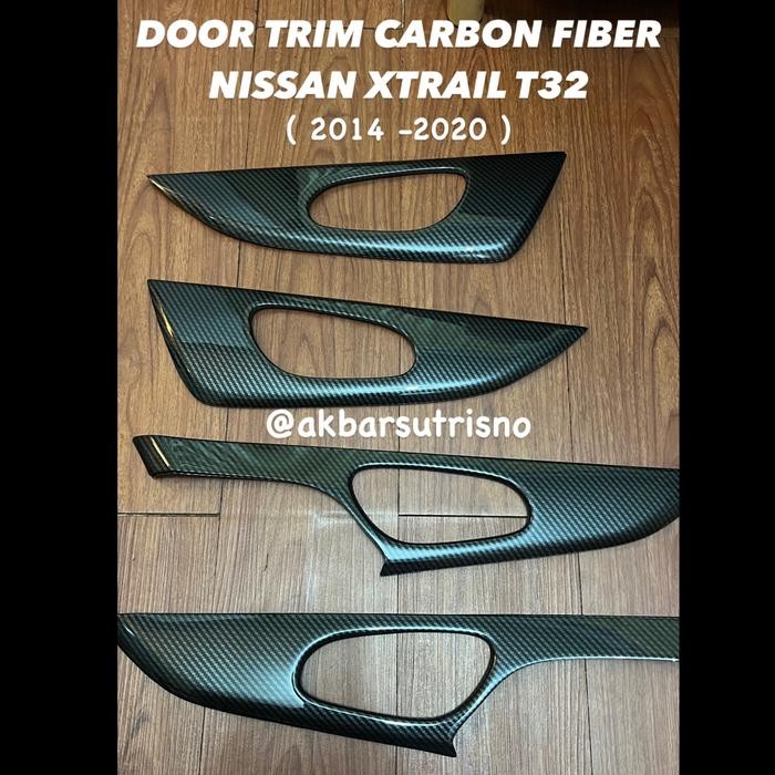 DOOR TRIM CARBON FIBER NISSAN XTRAIL T32 X TRAIL T32