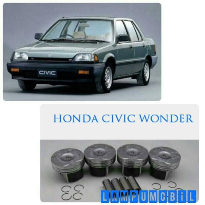 Piston Set Honda Civic Wonder 1984-1987