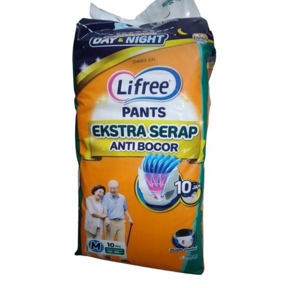 Lifree Popok Celana EXTRA Serap M 10