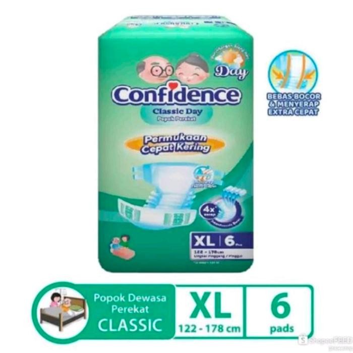 confidence popok dewasa xl6