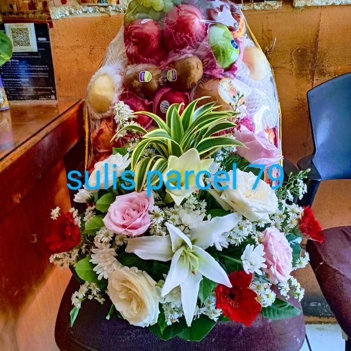 

Promo parcel buah + bunga paket A Terbaik