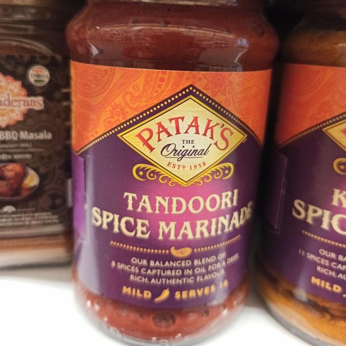 

Promo Terbatas Pataks Tandoori Spice Marinade 312Gr