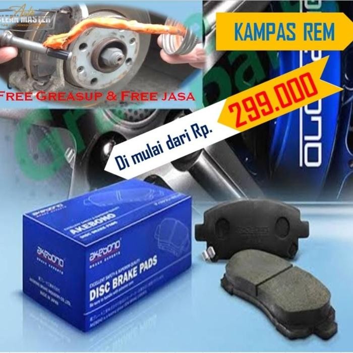 PAKET KAMPAS REM AKEBONO