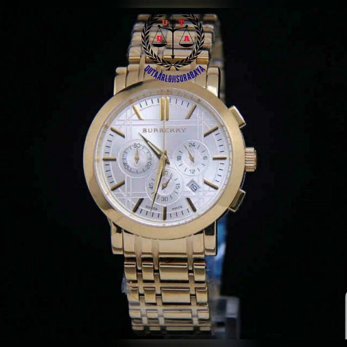 JAM TANGAN WANITA BATRE BURBERRY ALL STEEL
