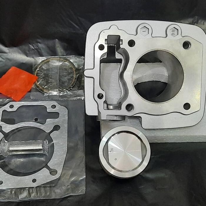 Blok cylinder bore up megapro mono verza f1 piston 66 mm 200cc murmer