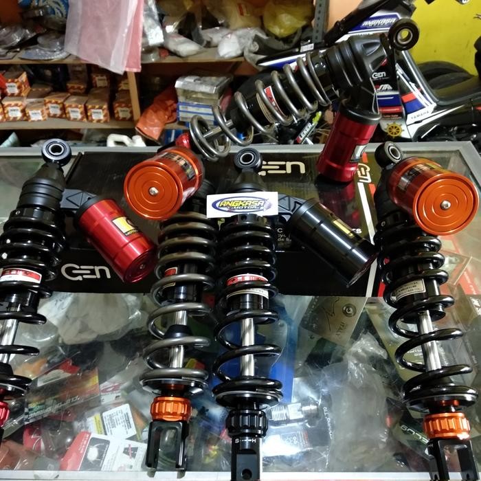 shock gen single klik tabung miring matic ukuran 305&325mm