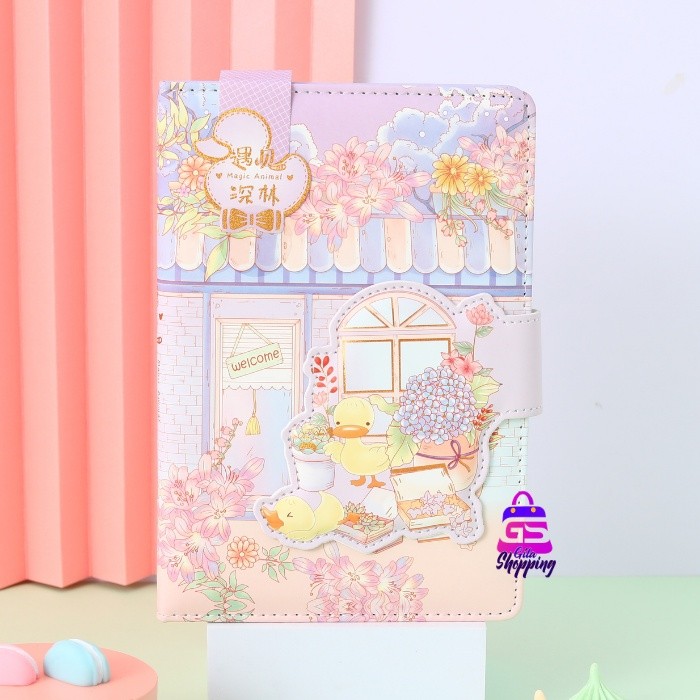 

Magnetic Notebook Magic Animal / Diary Jurnal agenda Buku tulis - 6262