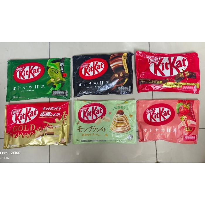 

PastikanTerjaminMutunya- Kit Kat Original Jepang asli