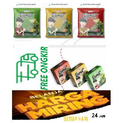 

PastikanTerjaminMutunya- Rumut si Aa Nori ( Cemilan Rumput Laut ) 1 box isi 12 Pcs