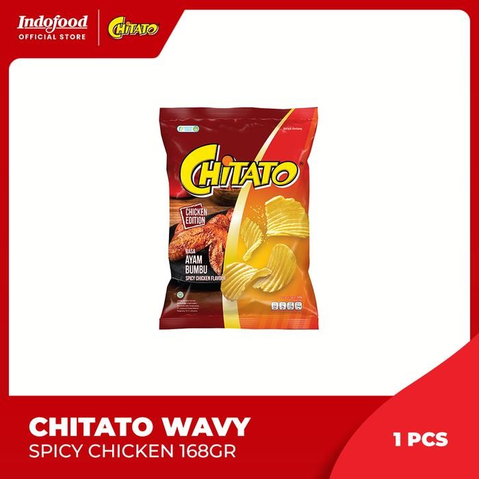 

PastikanTerjaminMutunya- Chitato Wavy Spicy Chicken 168 gr