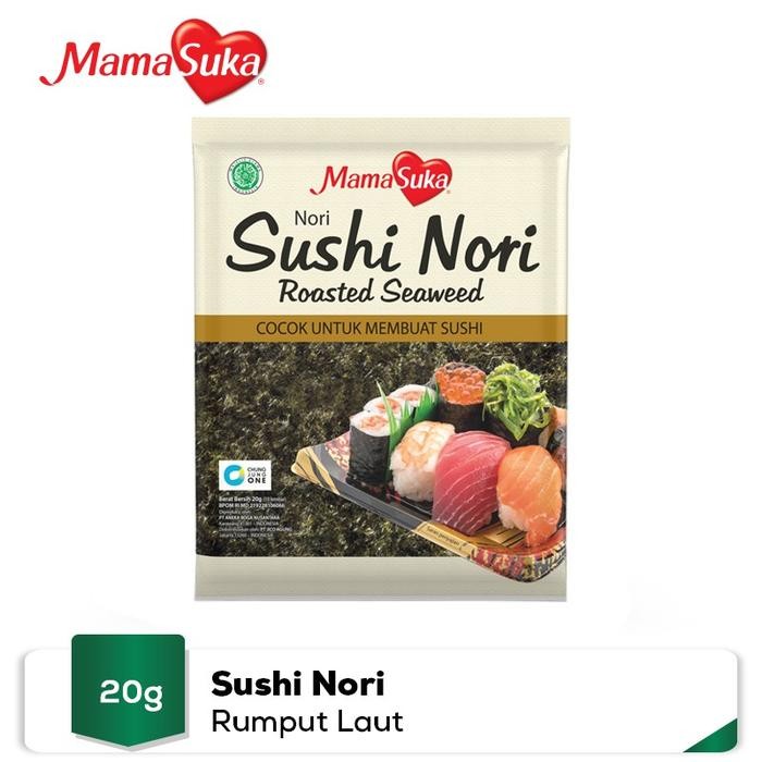 

PastikanTerjaminMutunya- Mamasuka Sushi Nori 20gr Nori Lembaran 20 x 20 cm